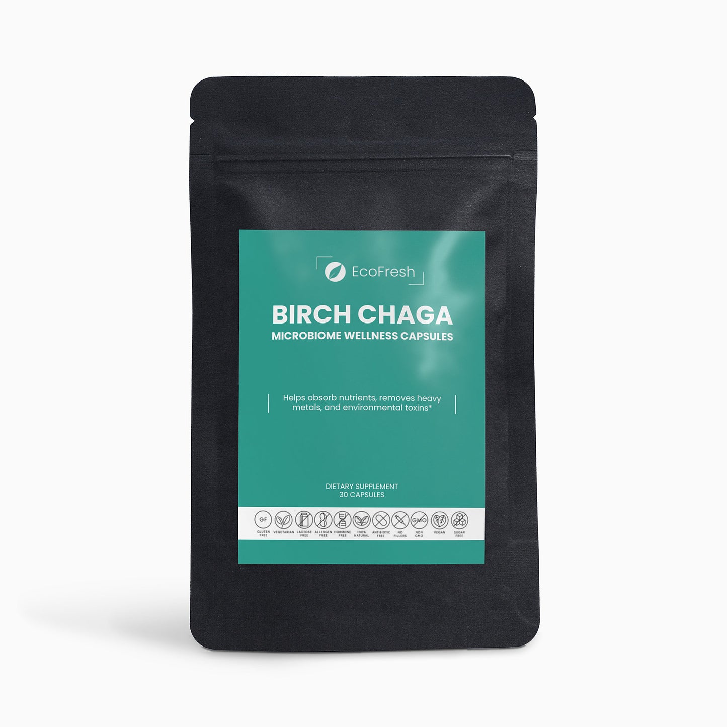 Birch Chaga Microbiome Wellness Capsules